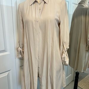 Amanda Uprichard Long Sleeve Dress in Cream